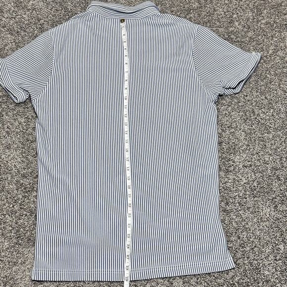 Michael Bastian X UNIQLO Polo Collection Men’s Size XL Preppy Blue Striped EUC - Picture 7 of 7